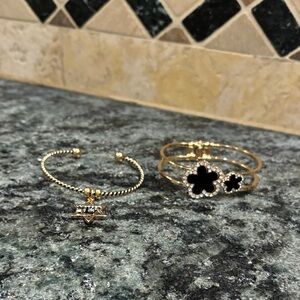 Goldstone cuff bracelets 2